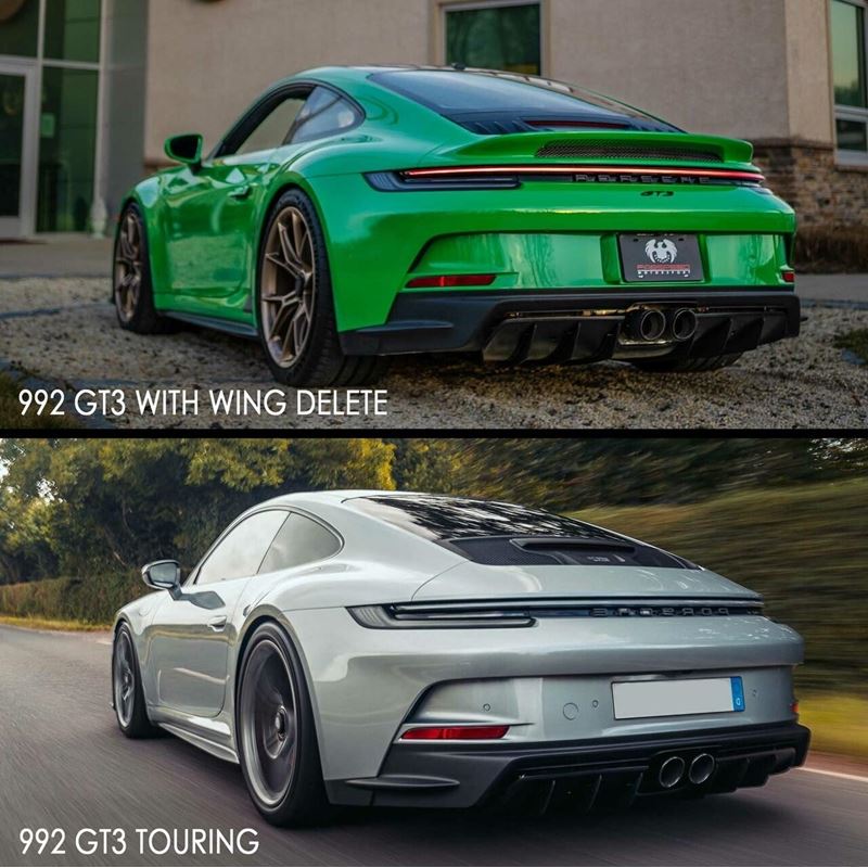 Fabspeed Porsche 992 GT3 Wing Delete Kit (2022+) (FS.POR.992GT3.WD)