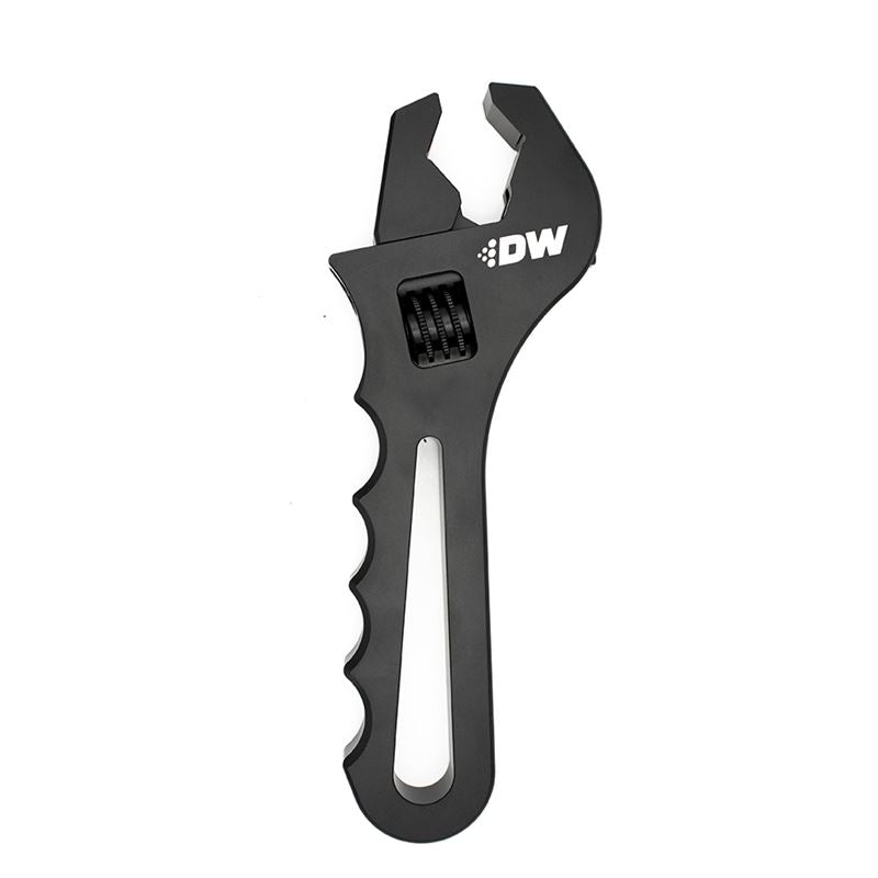 Deatschwerks Adjustable AN Hose End Wrench (black anodized) (6-02-1006)