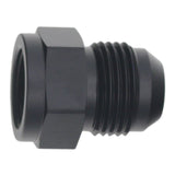 DeatschWerks 8AN Female Flare to 10AN Male Flare Expander - Anodized Matte Black (6-02-0223-B)