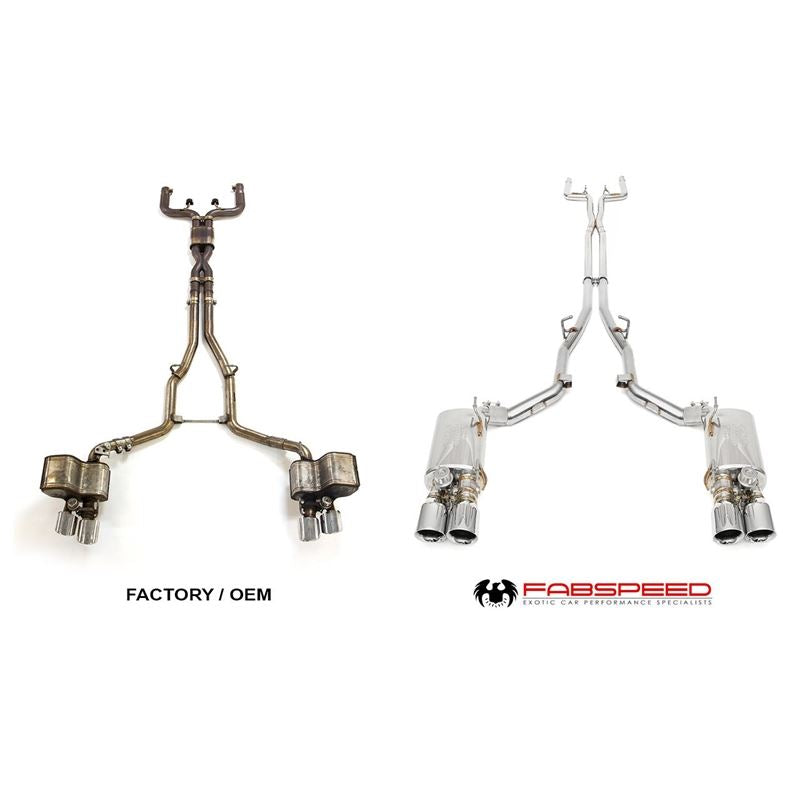 Fabspeed Ghibli Valvetronic Catback Exhaust System (FS.MAS.GHQ4.VLVSYSB)