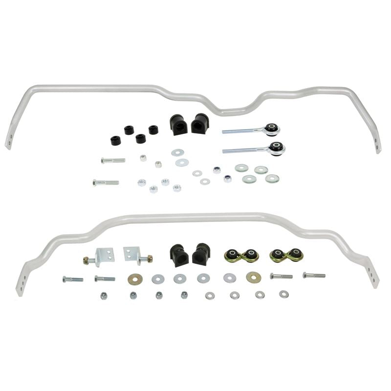 Whiteline Front and Rear Sway Bar Vehicle Kit for 1991-1993 Nissan 240SX (BNK004M)