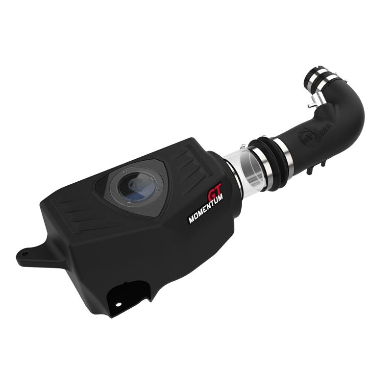 aFe Momentum GT Cold Air Intake System w/ Pro 5R Media for 2017-2021 Alfa Romeo Stelvio(54-76902-1)