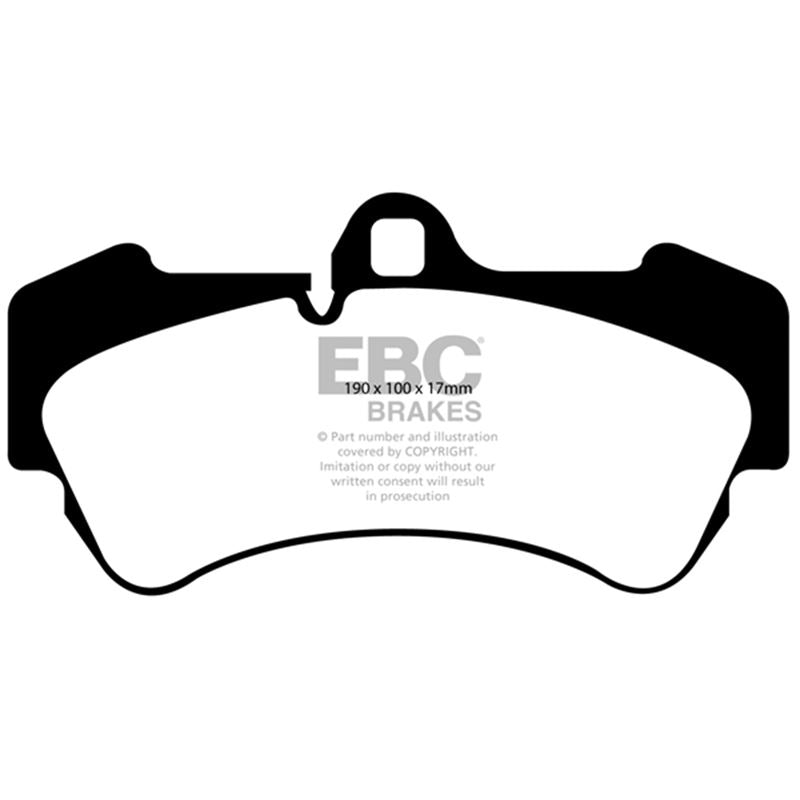 EBC Redstuff Ceramic Low Dust Brake Pads (DP31521C)