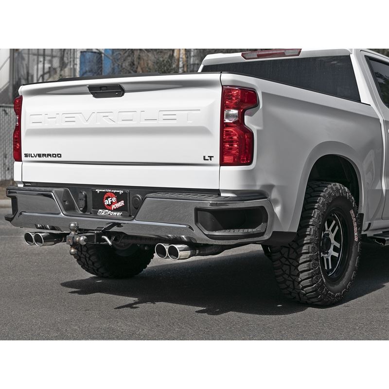 aFe Power Gemini XV Cat-Back Exhaust System for 2019-2022 Chevrolet Silverado 1500(49-34139-P)