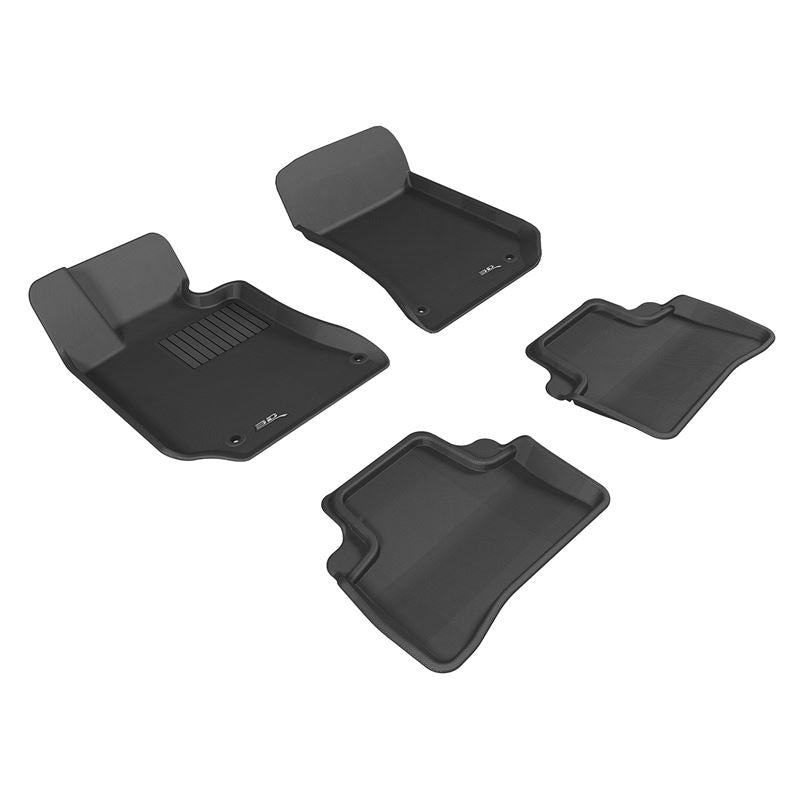 3D Maxpider KAGU Floor Mat, BLACK, 1ST ROW/2ND ROW (L1MB06201509)