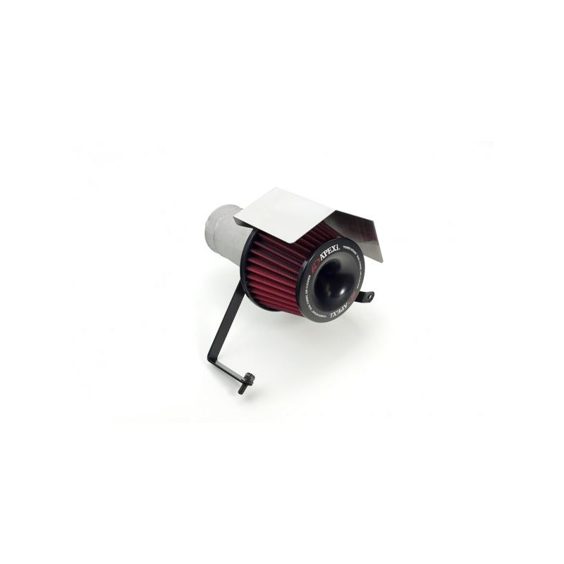 APEXiÂ® Power Metal Polished Short Ram Air Intake System with Red Filter (507-T008)