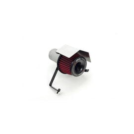 APEXi® Power Metal Polished Short Ram Air Intake System with Red Filter (507-T008)