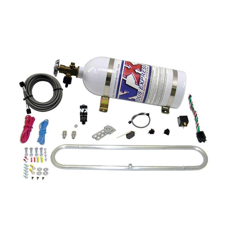 Nitrous Express N-Tercooler System for CO2 w/10lb Bottle (Remote Mount Solenoid) (20000CR-10)