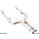 GTHAUS Bolt-on Front pipe (avoid cutting) 650i only Stainless for 2013-2016 BMW 650i xDrive Gran Coupe(BM2503002)