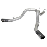 aFe ATLAS 4 IN Aluminized Steel DPF-Back Exhaust System w/ Black Tip (49-04086-B)