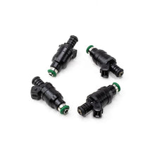 Load image into Gallery viewer, Deatschwerks Universal Low Impedance 14mm upper set of 4 injector 800cc (42M-14-0800-4)