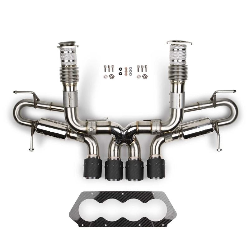 Fabspeed Chevrolet Corvette C8 Z06 Valvetronic Cat-Back Exhaust System(2023+)(FS.CHEVY.C8Z06.VLVCF)