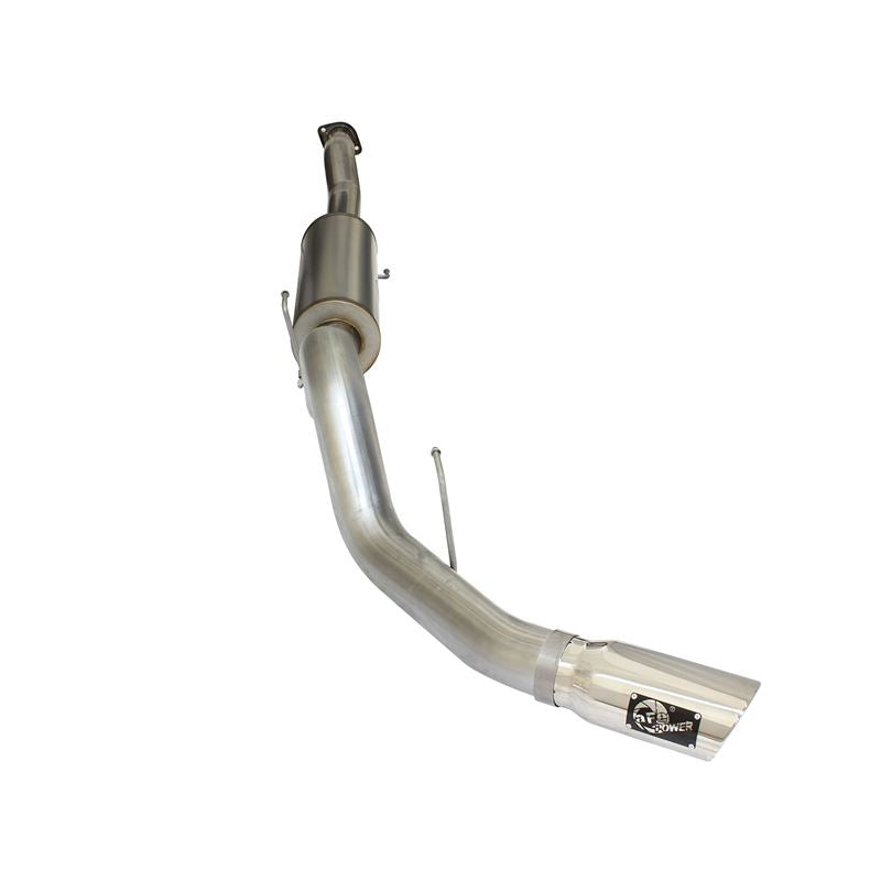 aFe MACH Force-Xp 4 IN 409 Stainless Steel Cat-Back Exhaust System w/Polished Tip (49-43069-P)