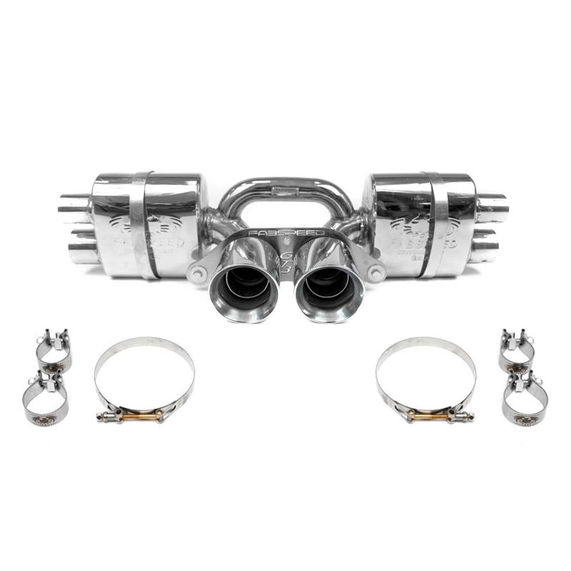 Fabspeed 997 GT3/GT3 RS Center Mini Maxflo Performance Exhaust System (06-09) (FS.POR.997GT3.CMAXP)