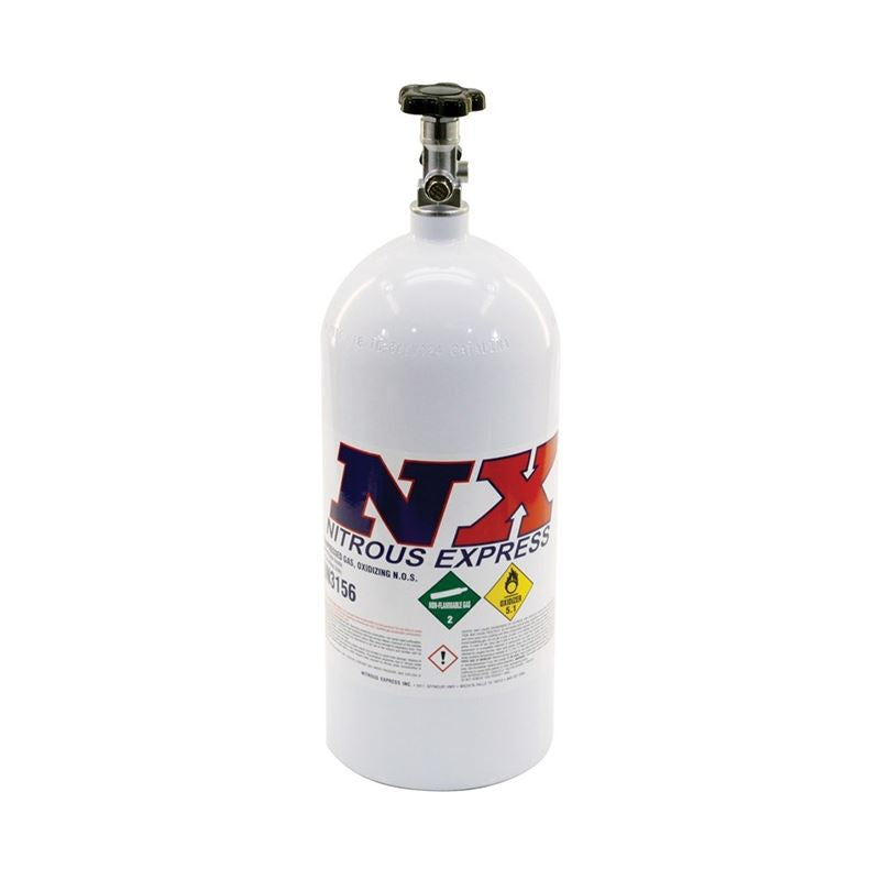 Nitrous Express 10lb Bottle w/Mainline Valve (6.89 Dia x 20.19 Tall) (ML11100)