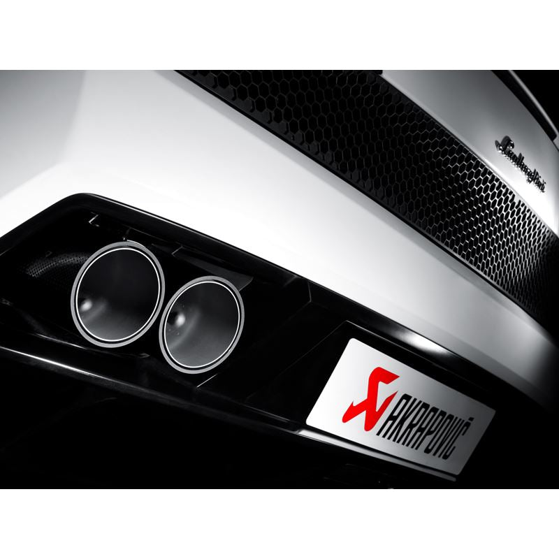 Akrapovic 09-14 Lamborghini Gallardo LP 550-2 Coupe Slip-On Line (Titanium) (Req. Tips) (M-LA/T/4)