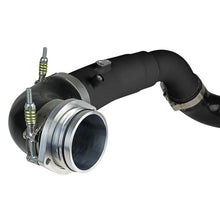 Load image into Gallery viewer, aFe Power 2-1/2 IN to 3 IN Aluminum Hot-Side Charge Pipe Black for 2020-2021 BMW Z4(46-20408-B)