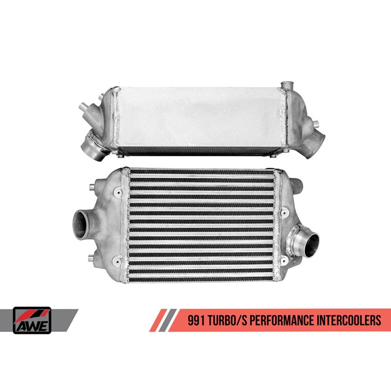 AWE Performance Intercooler Kit for Porsche 991 Turbo / S (4510-11050)