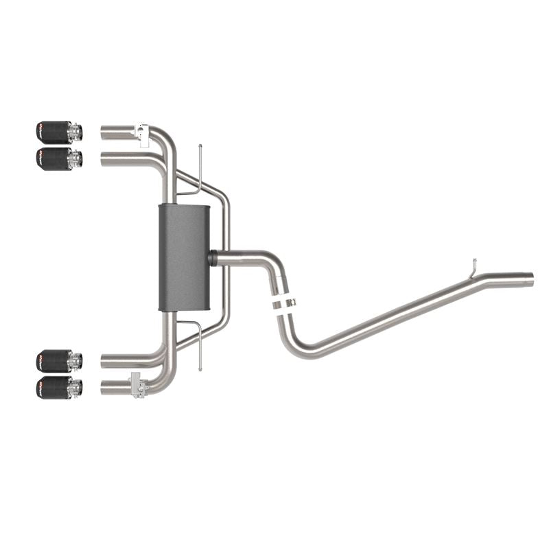 aFe Power Cat-Back Exhaust System for 2015-2020 Audi S3(49-36442-C)