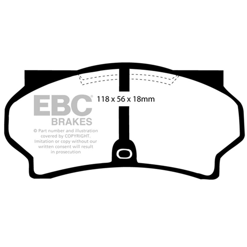 EBC Ultimax OEM Replacement Brake Pads (UD9181)