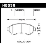 Hawk Performance HPS Brake Pads (HB536F.704)