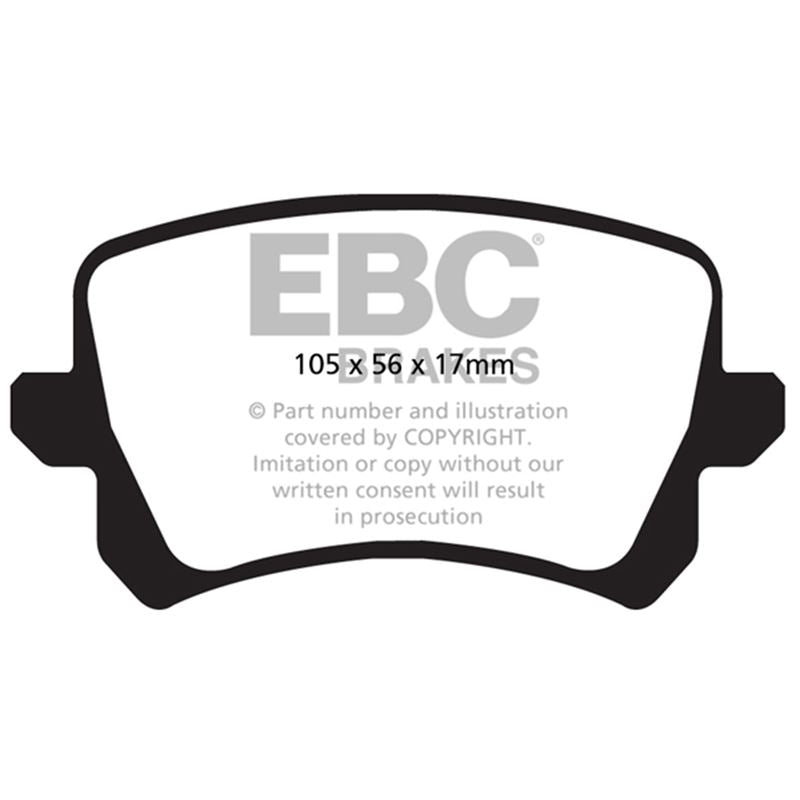 EBC Yellowstuff Street And Track Brake Pads (DP42004R)