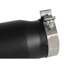 Load image into Gallery viewer, aFe MACH Force-Xp 409 Stainless Steel Clamp-on Exhaust Tip Black (49T40501-B12)