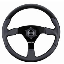 Load image into Gallery viewer, Sparco L505 Racing Steering Wheel, Black Suede (015TL522TUV)