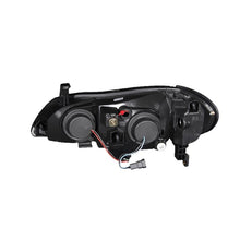 Load image into Gallery viewer, ANZO USA 2000-2004 Infiniti I30 Projector Headlights w/ Halo Black (121077)