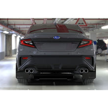 Load image into Gallery viewer, Rally Armor Black Mud Flap/Altered Font Blue Logo for 2022+ Subaru WRX (MF92-UR-BLK/BL-X)