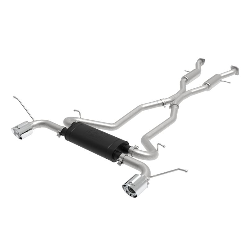 aFe Vulcan Series 3 IN 304 Stainless Steel Cat-Back Exhaust System Polished (49-38085-P)