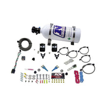 Load image into Gallery viewer, Nitrous Express Dual Nozzle Sport Compact Nitrous Kit (35-50-75HP) w/5lb Bottle (20616-05)