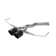 Load image into Gallery viewer, Takeda 3 IN to 2-1/2 IN 304 Stainless Steel Axle-Back Exhaust w/ Black Tip (49-37012-B)