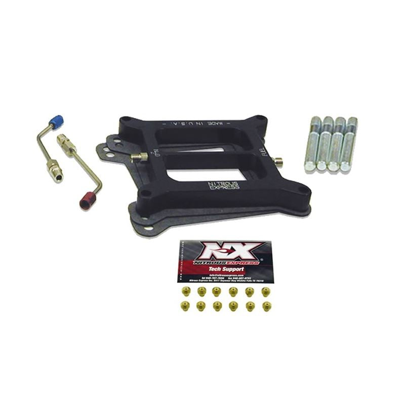 Nitrous Express 4150 Conventional Stage 6 Nitrous Plate Conversion (50-100-150-200-250-300) (NX304)