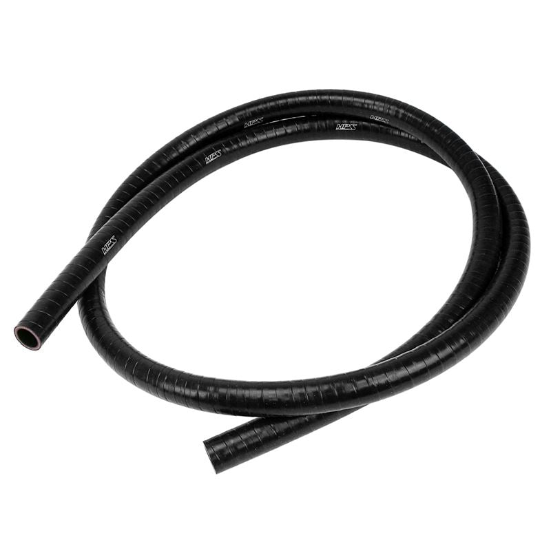 HPS 5/16" (8mm), FKM Lined Oil Resistant High Temperature Reinforced Silico (FKM-9F-032-BLK)