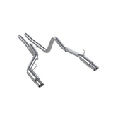 MBRP Exhaust 3in. Cat Back Dual Split Rear Race Version T409 (S7270409)