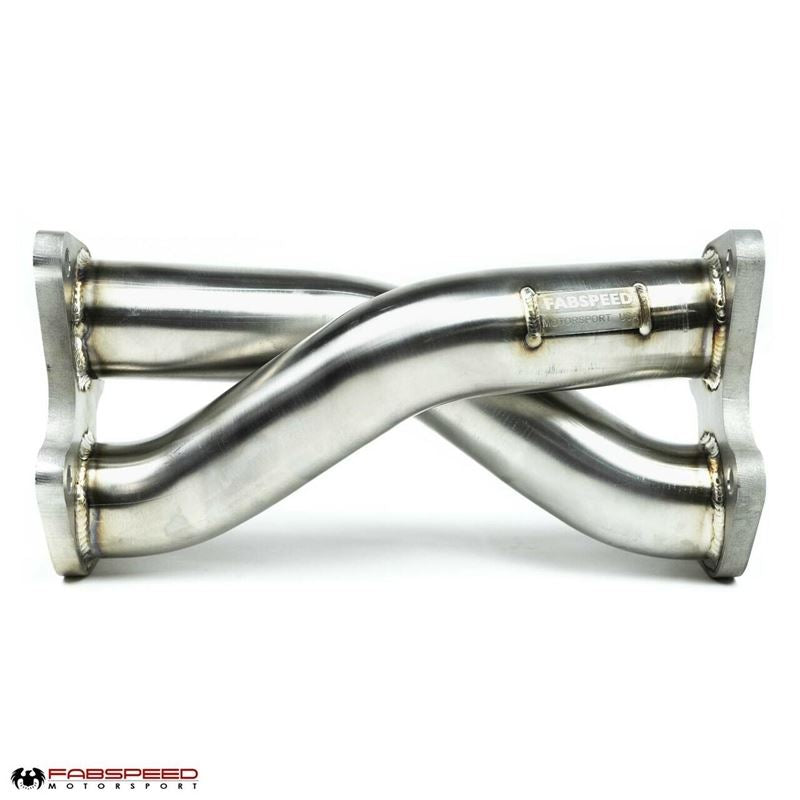 Fabspeed F8 Tributo Rear Center Muffler Bypass X Pipe (20+) (FS.FER.F8.MB)