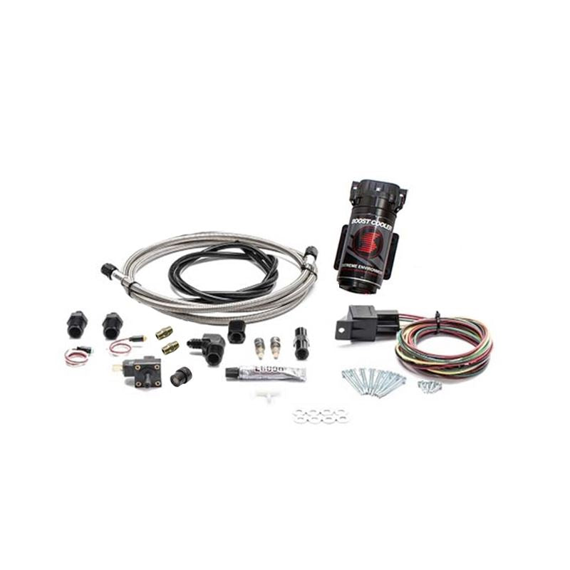 Snow Performance Stg 1 Boost Cooler Water Injection Kit TD (w/SS Braided Line/4AN Fittings) w/o Tank (SNO-301-BRD-T)