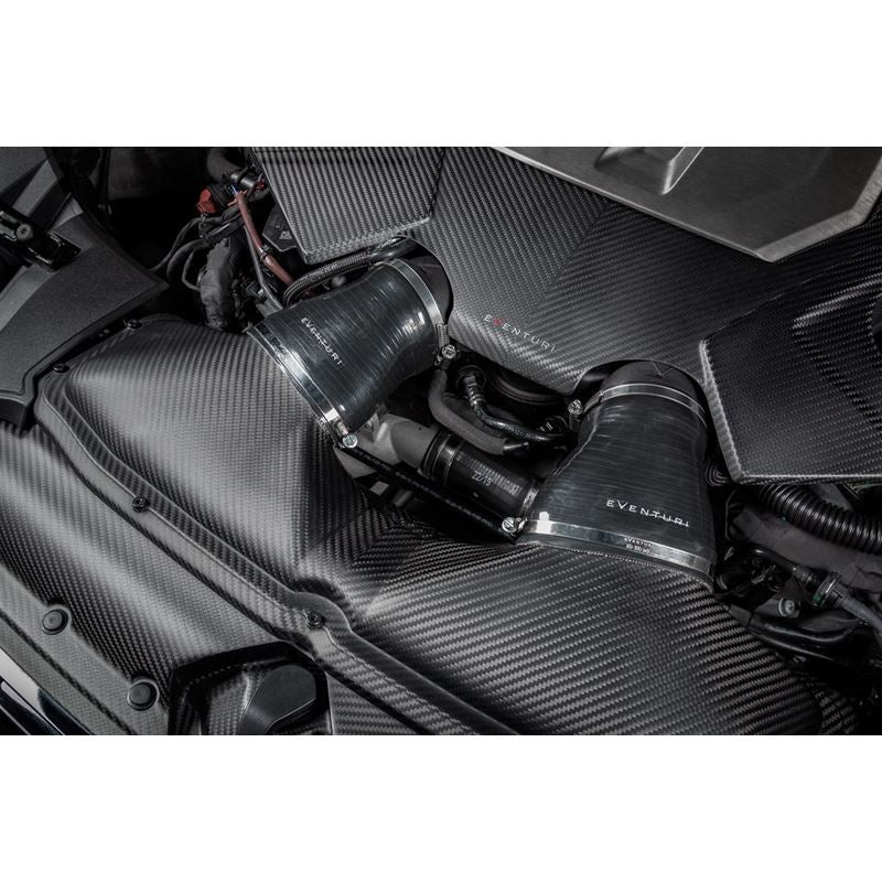 Eventuri Audi C8 RS6 RS7 Black Carbon Engine Cover - MATTE (EVE-C8RS6-CFM-ENG)