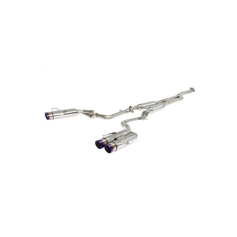 APEXi® - N1 Evolution-X Exhaust System with Titanium Tips (164KT214P)