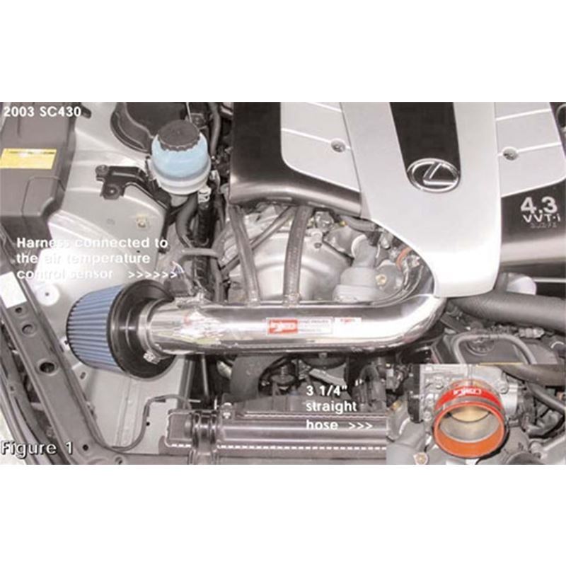 Injen 01-03 LS430 GS430 SC430 Polished Short Ram Intake (IS2095P)