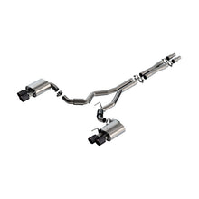 Load image into Gallery viewer, Borla 3 in ATAK Catback Non-Active Exhaust- Carbon Fiber Quad Tip for 2024 Ford Mustang GT 5.0L V8 (140970CFBA)