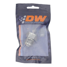 Load image into Gallery viewer, DeatschWerks 8AN Female Flare to 10AN Male Flare Expander - Anodized DW Titanium (6-02-0223)