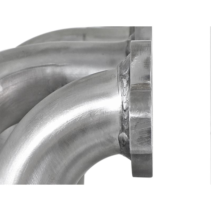 aFe Twisted Steel 409 Stainless Steel Shorty Header (48-44001)