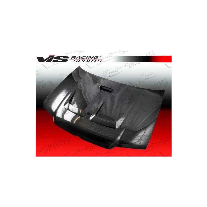 VIS Racing Monster Style Black Carbon Fiber Hood (99VWJET4DMON-010C)