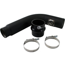 Load image into Gallery viewer, aFe BladeRunner 3-1/2 IN Aluminum Cold Charge Pipe Black (46-11013)