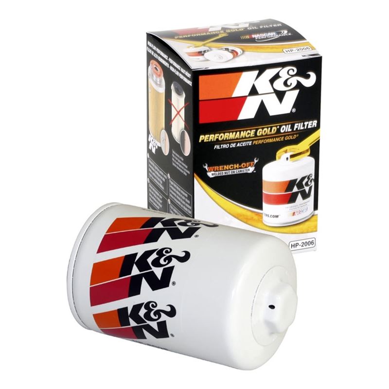 K&N Performance Gold Oil Filter (HP-2006)