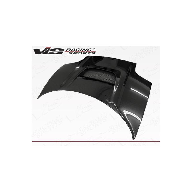 VIS Racing Type R Style Black Carbon Fiber Hood (02ACNSX2DTYR-010C)