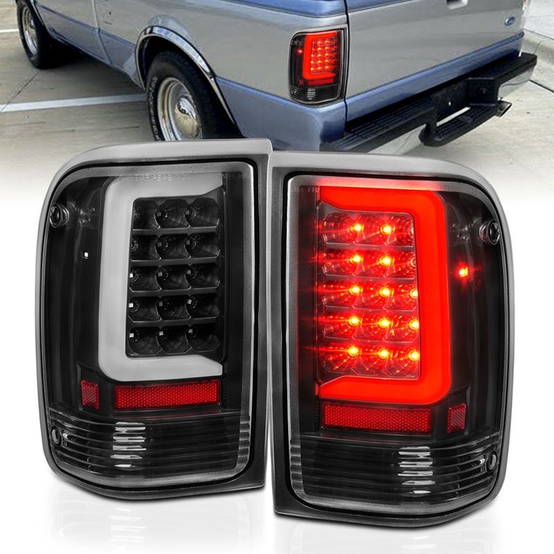 ANZO USA LED Tail Light Assembly for 1996-1997 Ford F-100 Ranger (311359)