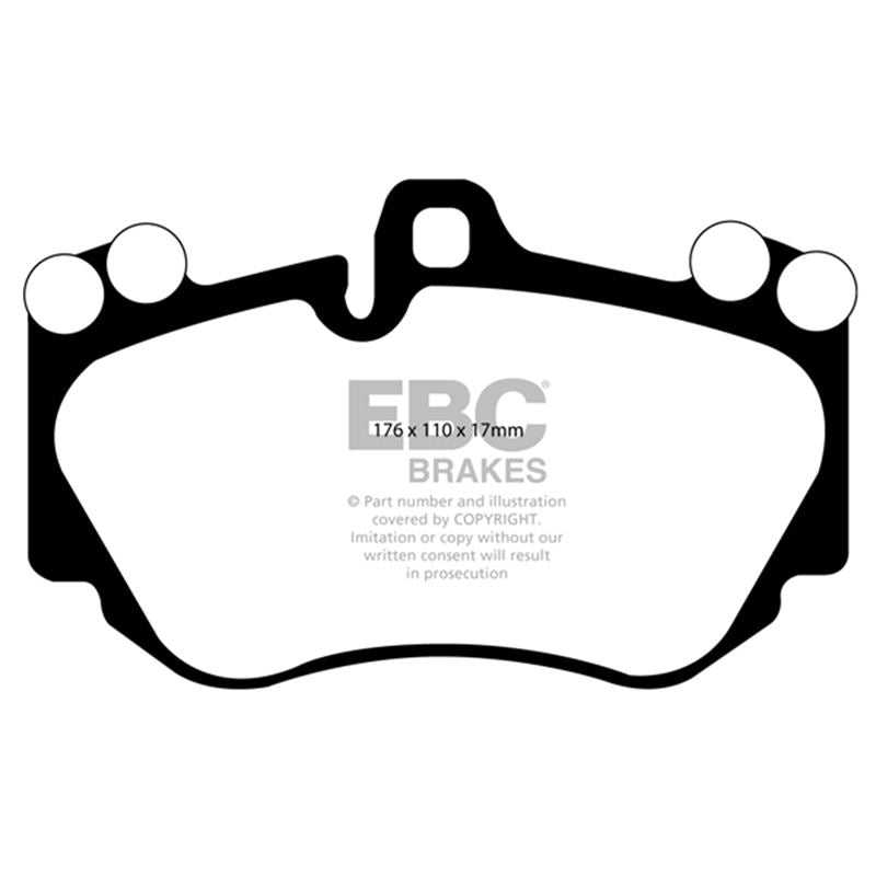 EBC Redstuff Ceramic Low Dust Brake Pads (DP31905C)